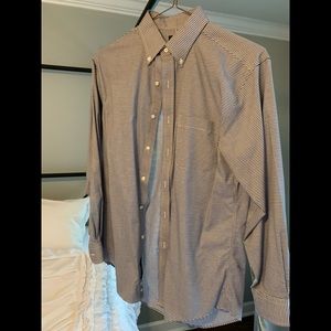 Jos A Bank Traveler Slim Fit Dress Shirt 15.5 x 32